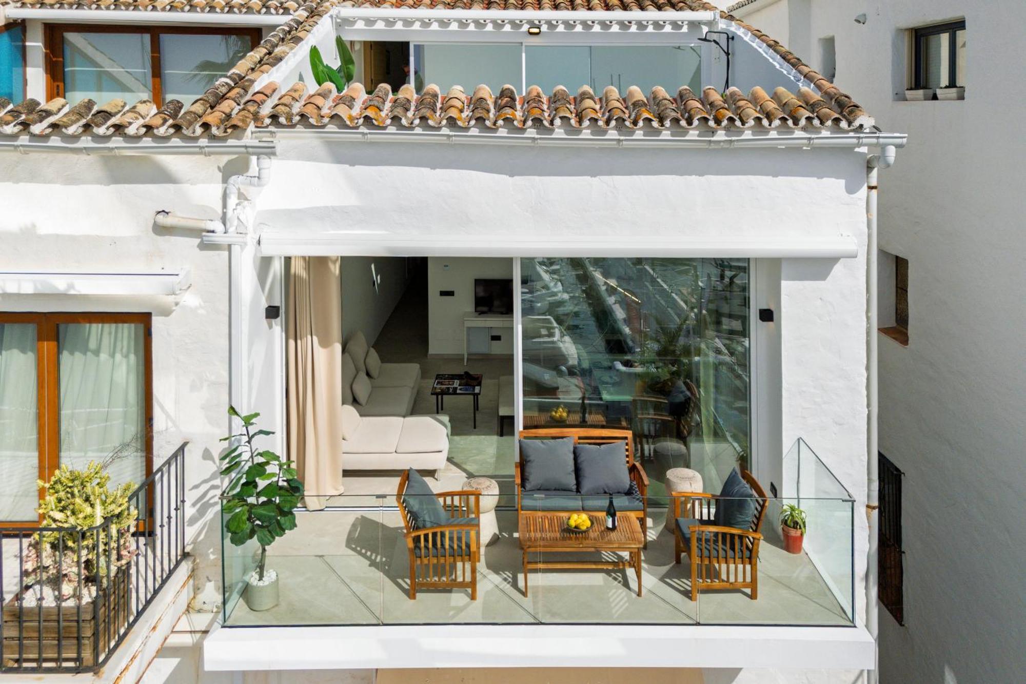 Ferienwohnung 243-Fully Renovated-Puerto Banus Marbella Front Line Penthouse Exterior foto