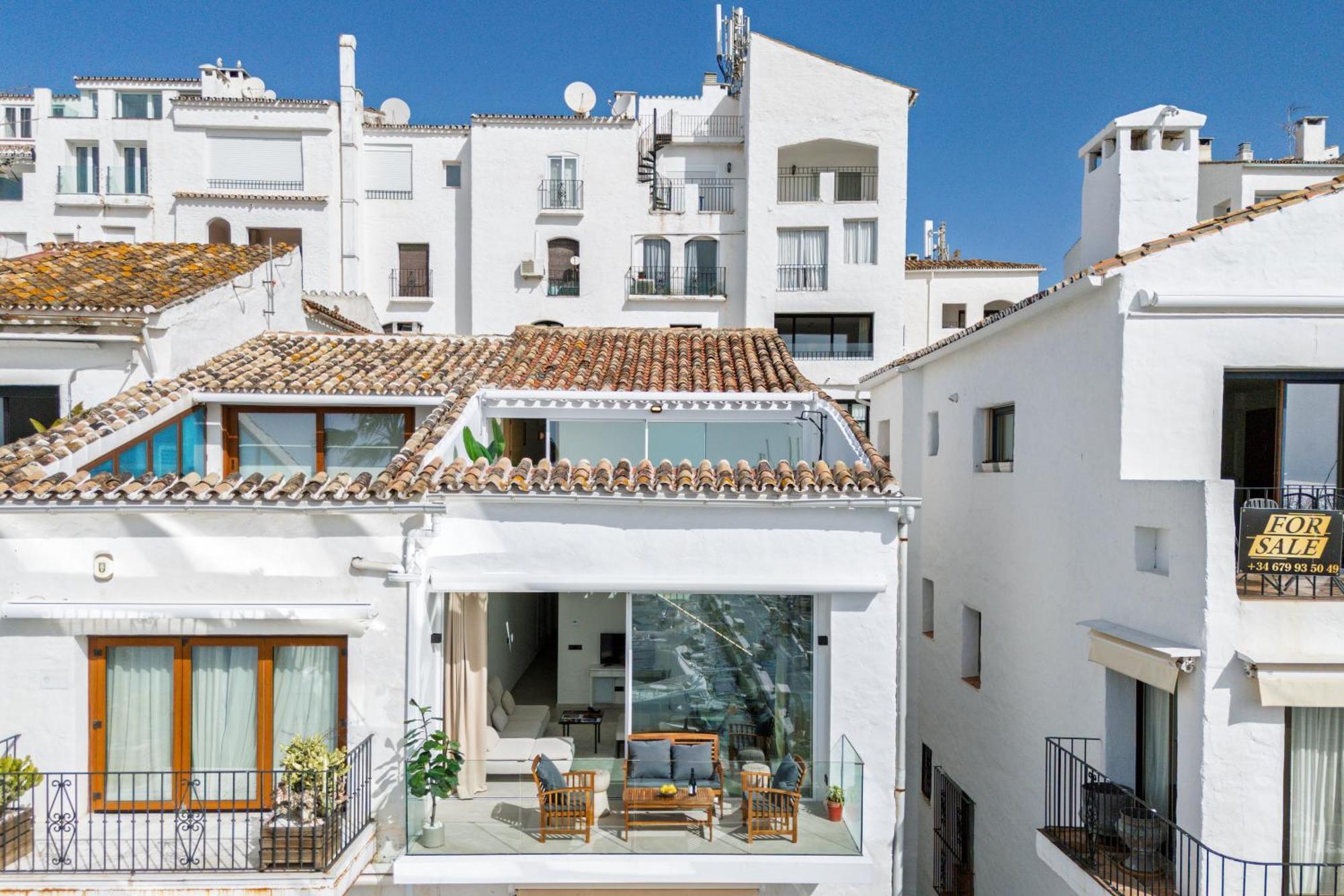 Ferienwohnung 243-Fully Renovated-Puerto Banus Marbella Front Line Penthouse Exterior foto