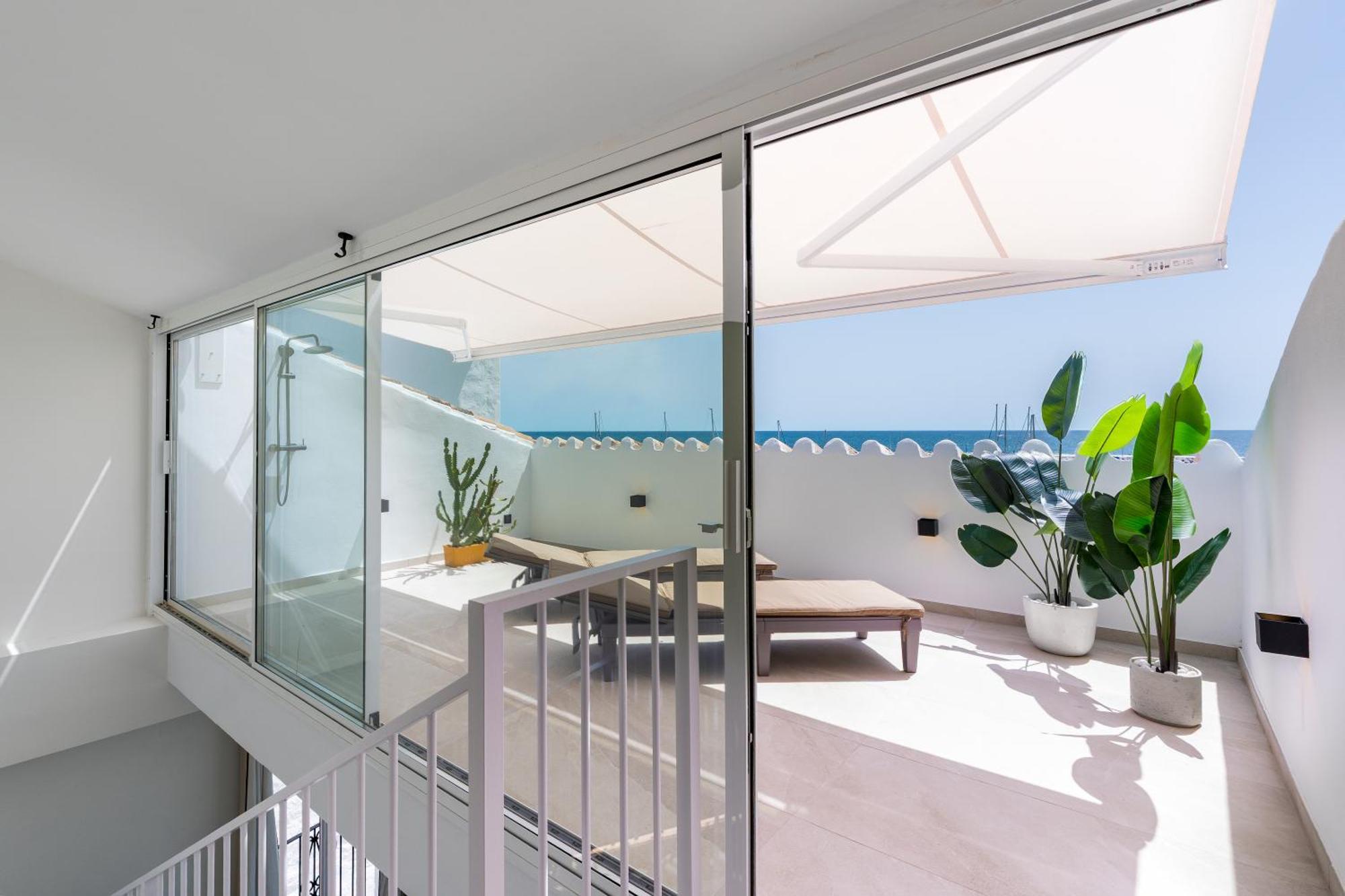 Ferienwohnung 243-Fully Renovated-Puerto Banus Marbella Front Line Penthouse Exterior foto